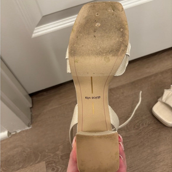 Cheer Heels - Ivory Raffia - Picture 7 of 13